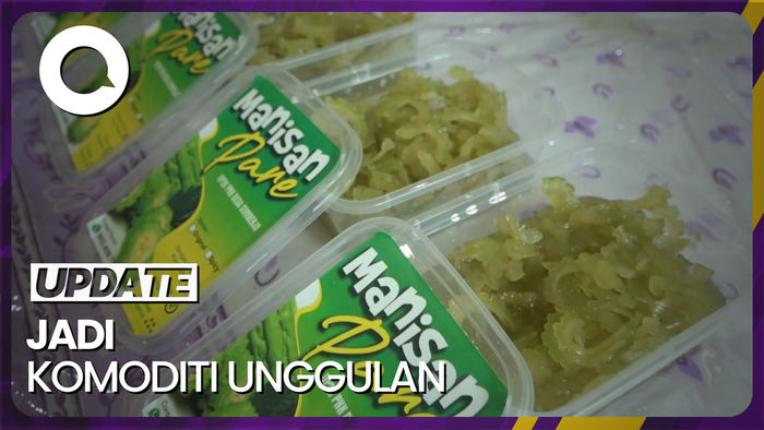 Emak-emak di Polman Sulap Pare Jadi Manisan