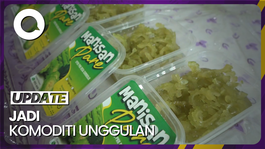 Emak-emak di Polman Sulap Pare Jadi Manisan