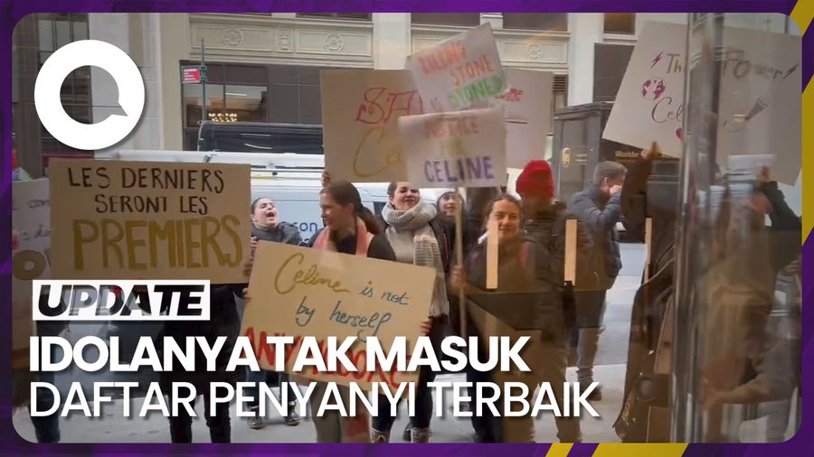 Fans Celine Dion Protes di Depan Kantor Rolling Stone 
