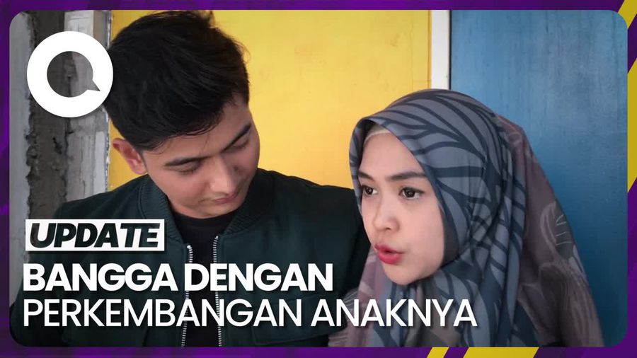 Bahagianya Ria Ricis Anaknya Sudah Mulai Merangkak hingga Duduk