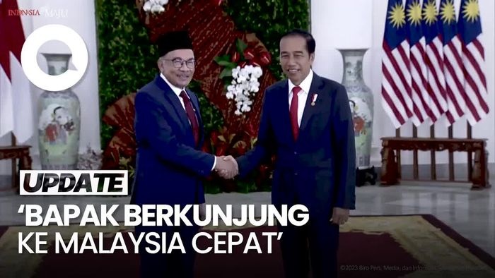 Syarat Anwar Ibrahim soal Urusan Perbatasan Bikin Tawa Jokowi
