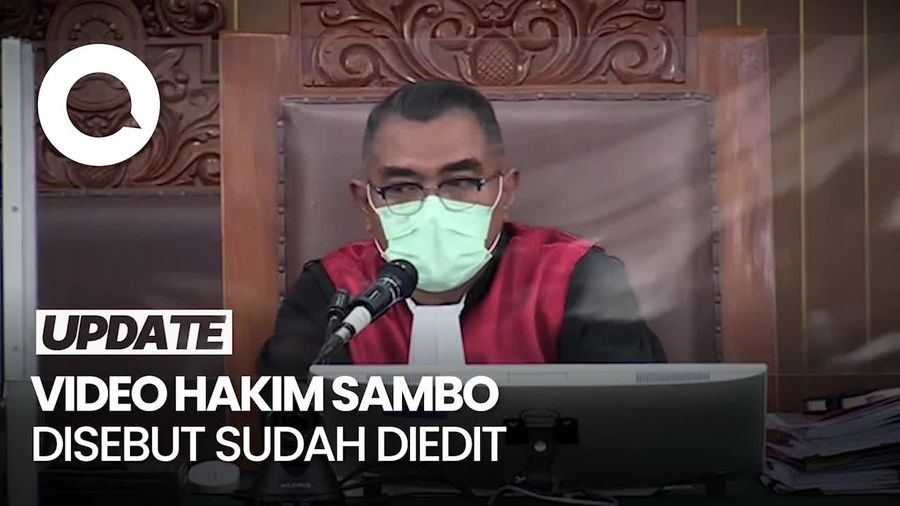 Geger Video Hakim Bocorkan Vonis Sambo Bikin KY Turun Tangan