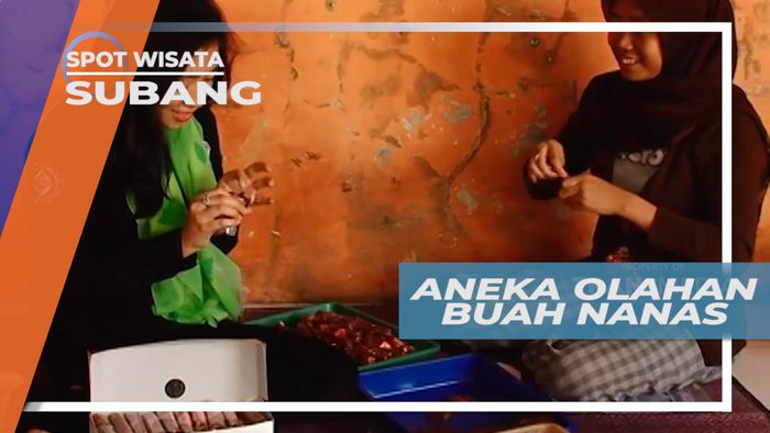 Aneka Olahan Berbahan Dasar Buah Nanas, Subang Jawa Barat