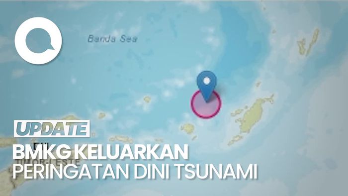Daerah yang Berpotensi Tsunami Usai Gempa M 7,9 Guncang Maluku