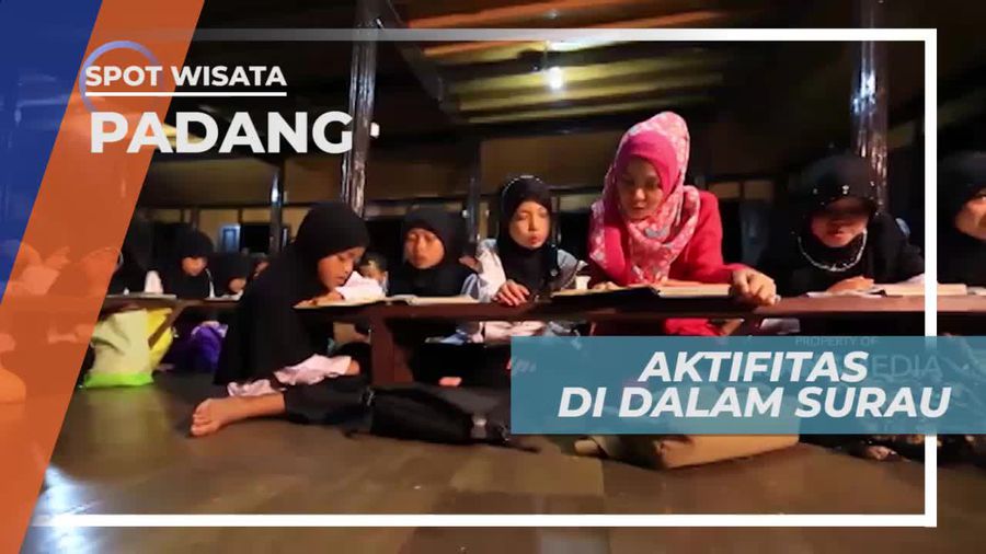 Mengaji, Aktifitas di Dalam Surau Padang Sumatera Barat