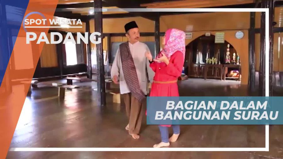 Tiang Bangungan Surau Tahan Gempa, Padang Sumatera Barat