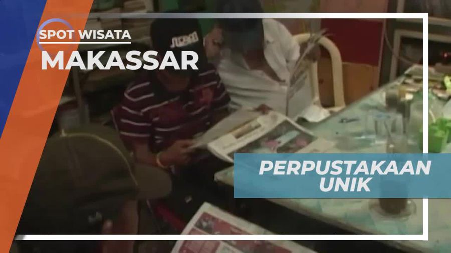 Berkunjung ke Perpustakaan Unik di Kota Makassar Sulawesi Selatan