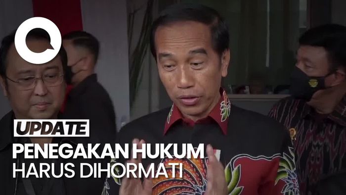 Jokowi Respons Lukas Enembe Ditangkap KPK: Semua Sama di Mata Hukum 
