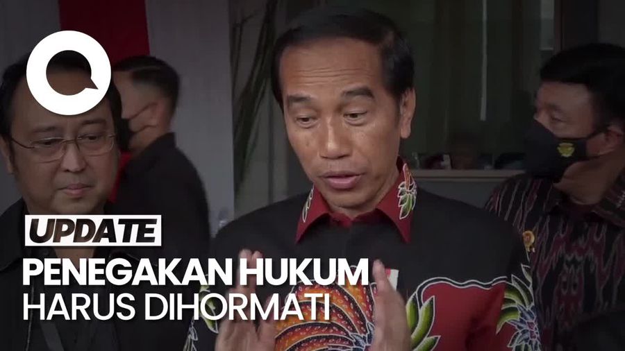 Jokowi Respons Lukas Enembe Ditangkap KPK: Semua Sama di Mata Hukum 