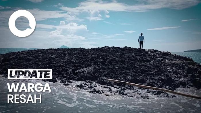 Usai Gempa M 7,5 di Maluku Sebuah Pulau Muncul