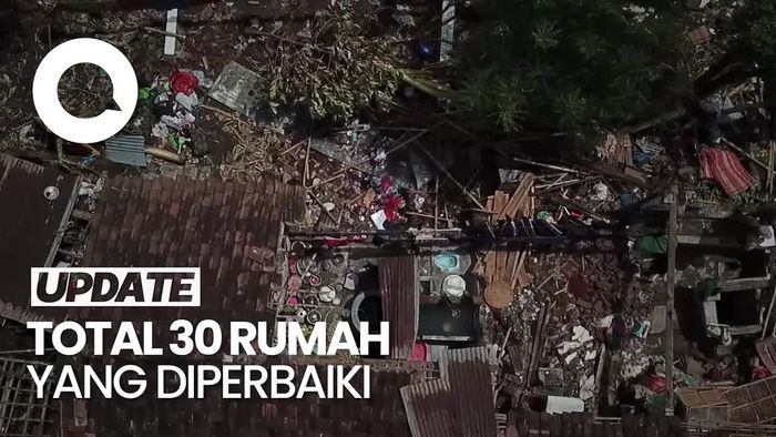 Puluhan Rumah yang Hancur Akibat Banjir di Brebes Akan Dibangun Ulang