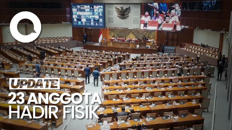 Rapat Paripurna Pembukaan Masa Sidang, 129 Anggota DPR Izin
