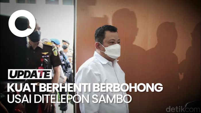 Saat Kuat Ogah Jujur soal Skenario Sambo Sebab Tak Ingin Berkhianat