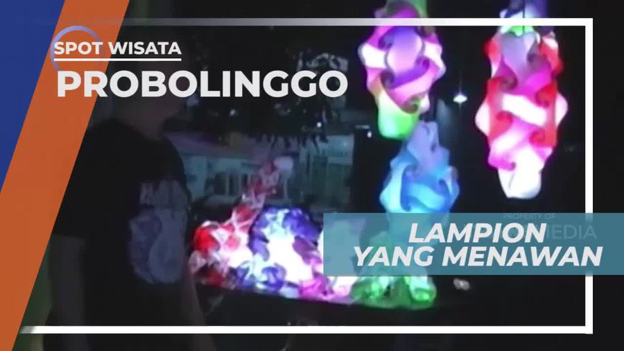 Lampion Modern Aneka Bentuk Asal Probolinggo Jawa Timur