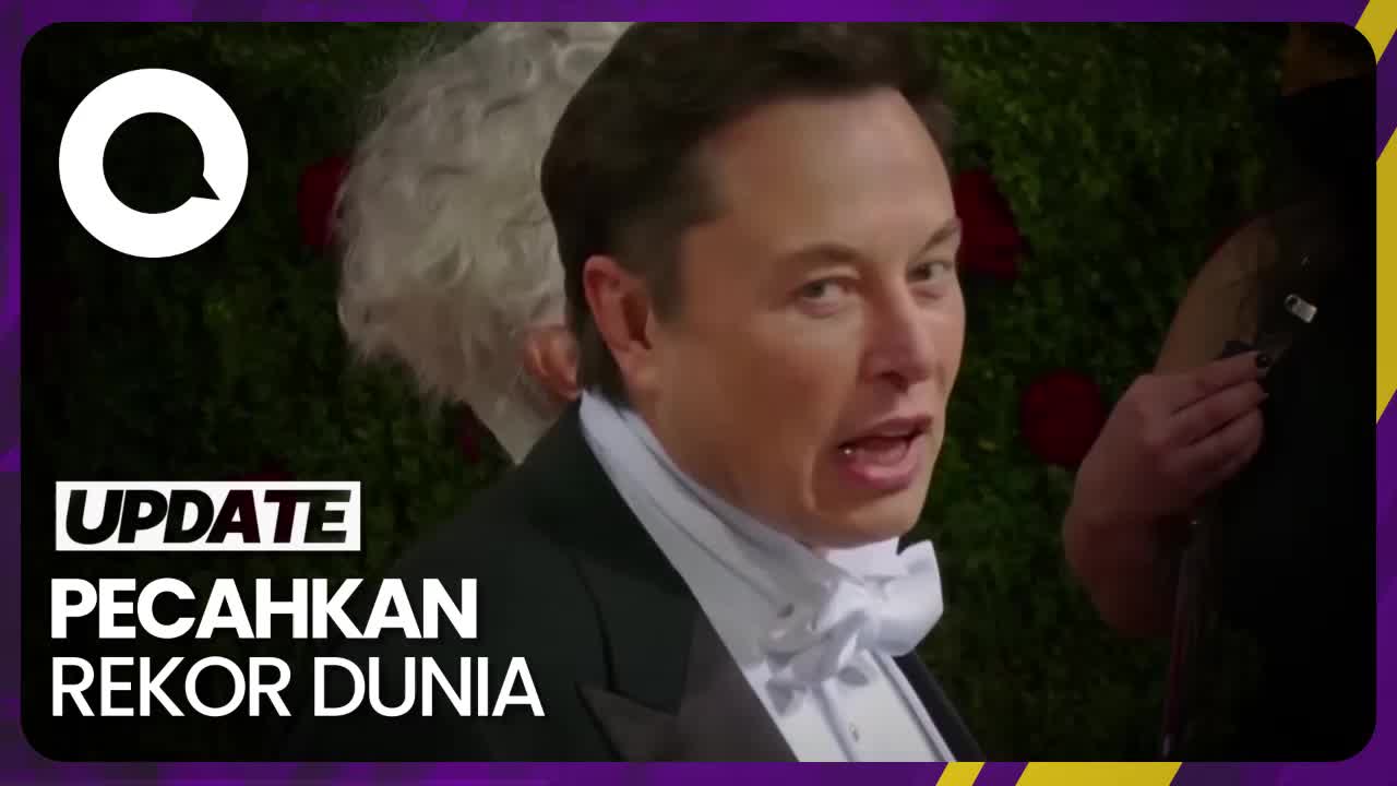 Kehilangan Harta Rp 2,800 T, Elon Musk Masuk Guinness World Record