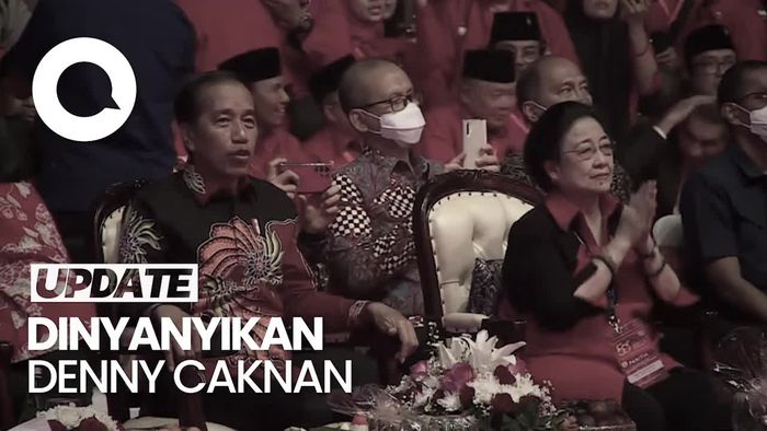 Momen Jokowi Ikut Bernyanyi Kartonyono Medot Janji di HUT PDIP