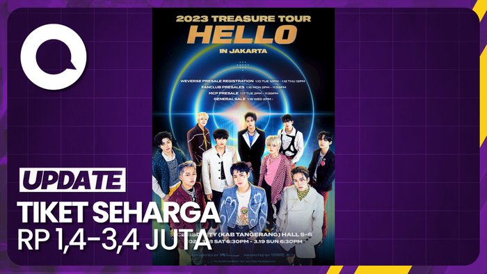 Informasi Penting untuk TEUME yang Mau War Tiket Konser TREASURE