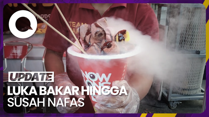 Rilis Surat Edaran, Kemenkes Beberkan Bahaya Nitrogen Cair Chikbul