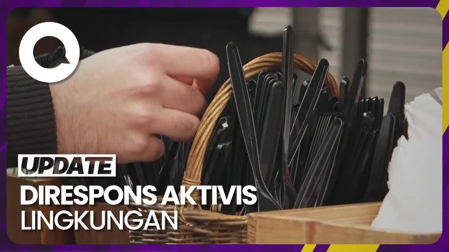 Inggris Akan Larang Peralatan Makan Plastik Sekali Pakai