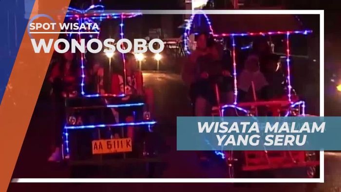 Menikmati Suasana Malam di Alun-alun Wonosobo Jawa Tengah
