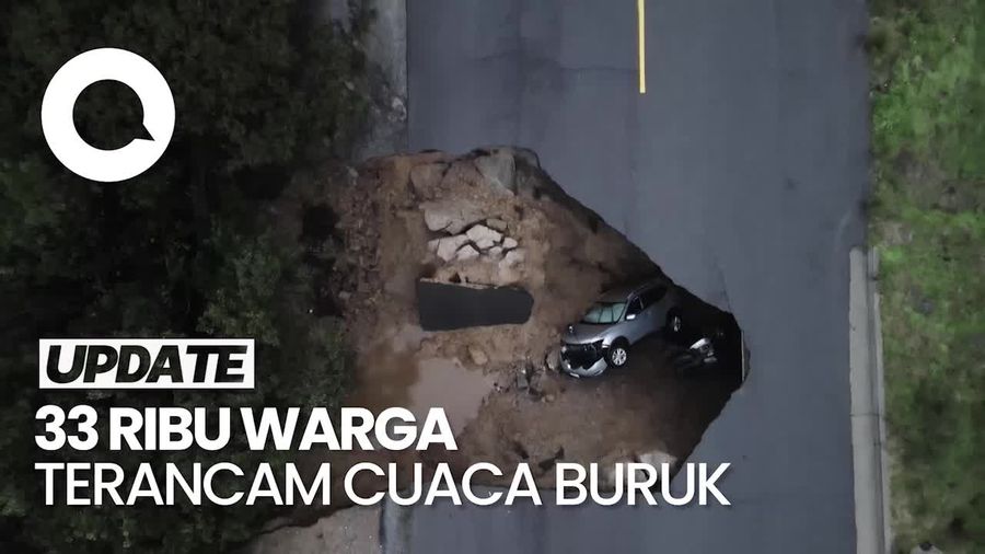 Penampakan Banjir di California yang Tewaskan 14 Orang