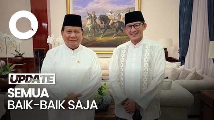 Prabowo-Sandiaga Sudah Bertemu, Gerindra: Saling Tabayun