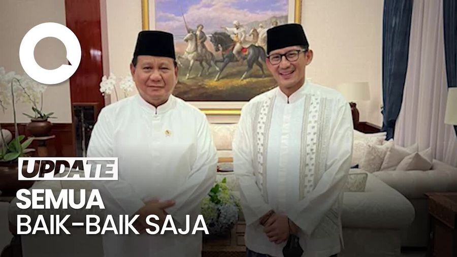 Prabowo-Sandiaga Sudah Bertemu, Gerindra: Saling Tabayun