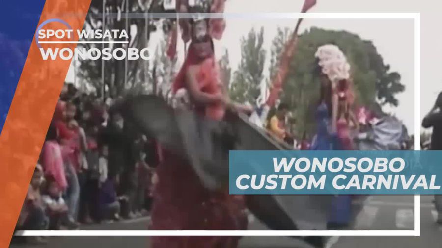 Wonosobo Custom Carnival, Adu Kreasi Busana Dari Bahan Daur Ulang