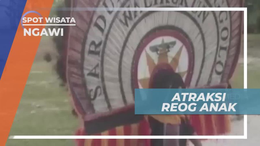 Melihat Atraksi Reog Anak di Ngawi Jawa Timur