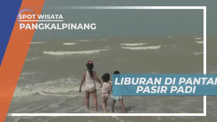 Menikmati Keindahan Alam di Pantai Pasir Padi Pangkalpinang