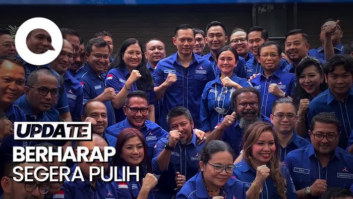 AHY Prihatin Lukas Enembe ditangkap KPK