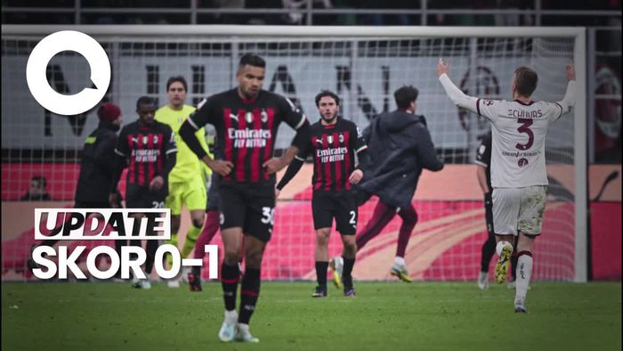 AC Milan Kalah Dari 10 Pemain Torino, Rossoneri Out Dari Coppa Italia