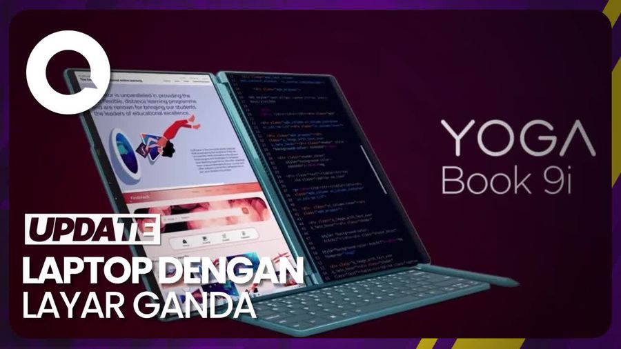 Lenovo Pamerkan Yoga Book 9i di CES 2023 