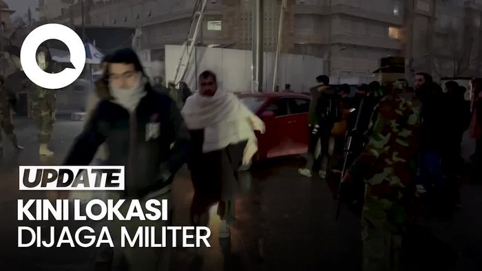 Situasi Usai Bom Bunuh Diri Dekat Kemlu Afghanistan Tewaskan 5 Orang