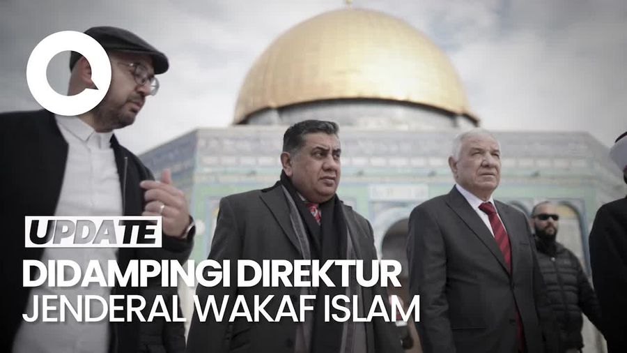Pejabat Inggris Kunjungi-Salat di Masjid Al Aqsa