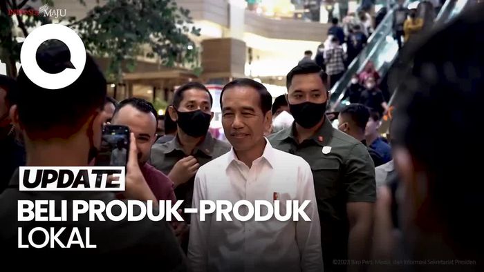 Jokowi ke Mal Kokas Malam-malam Bikin Kaget Pengunjung