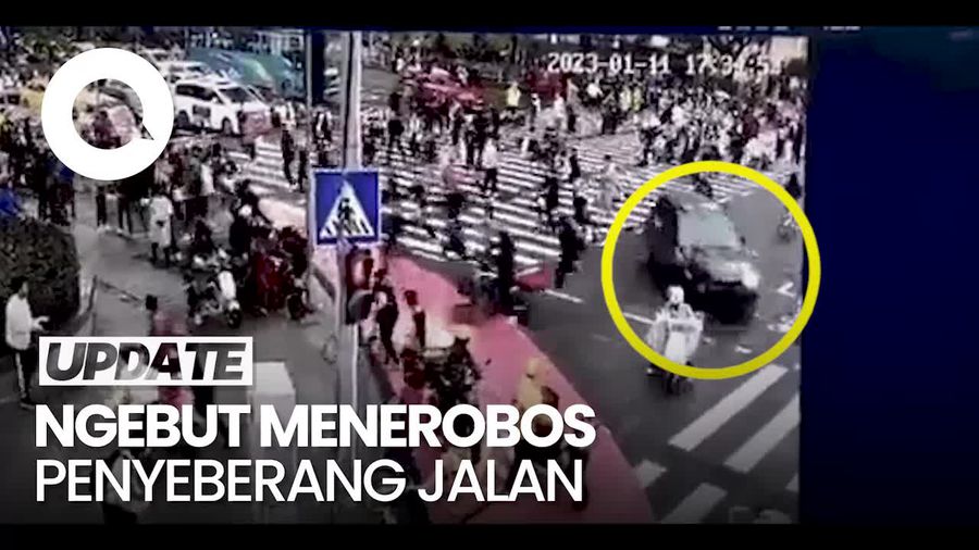 Horor Pengemudi Maut Tabrak Kerumunan di China, 5 Tewas