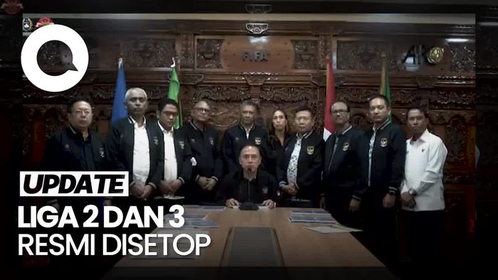 Sederet Alasan PSSI Hentikan Liga 2 Musim 2022-2023