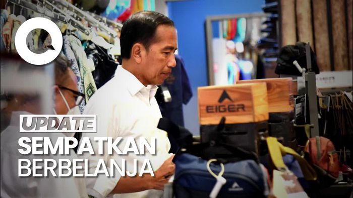 Cek Mal Usai Pencabutan PPKM, Jokowi Senang Ekonomi Makin Hidup