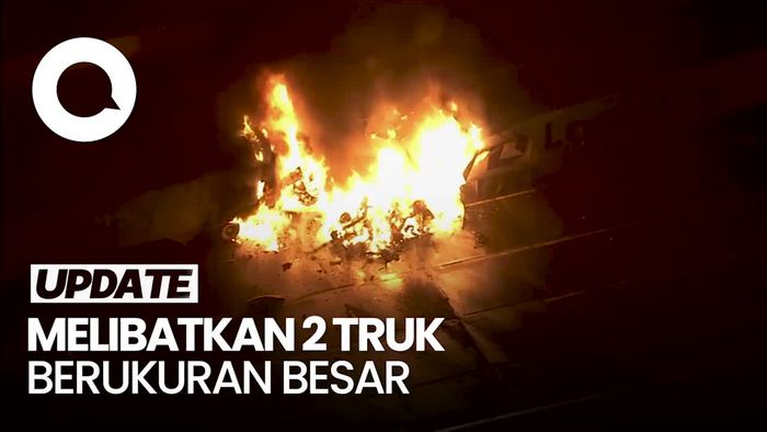 Penampakan Ngeri Kecelakaan Beruntun di Arizona AS, 3 Orang Tewas