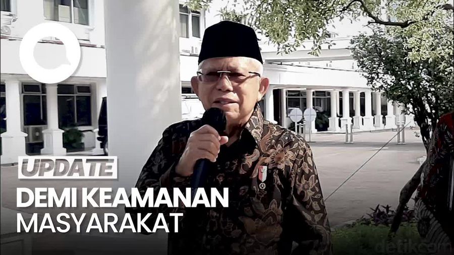 Maruf Amin Minta Aparat Tangkap KKB di Pegunungan Bintang Papua