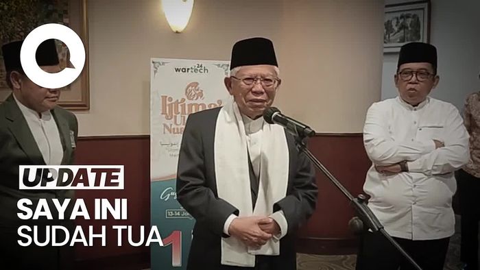 Respons Maruf Amin Kala Ditanya Maju Lagi Jadi Cawapres 2024