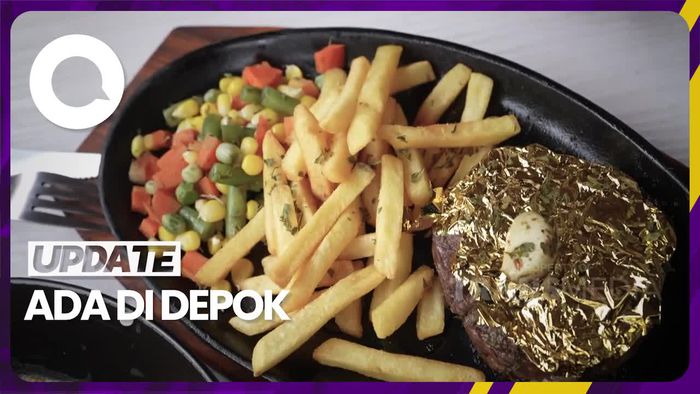 Bikin Laper: Mewah! Nyobain Steak Wagyu Berlapis Emas
