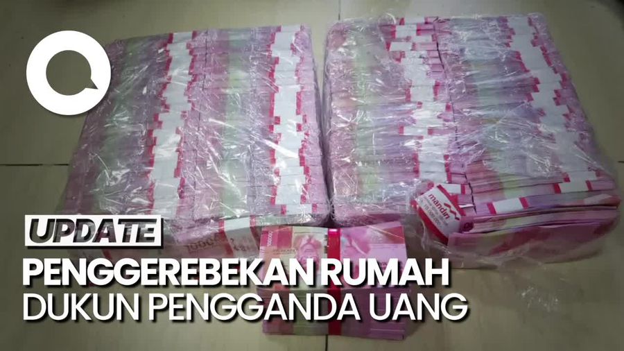Momen Penggerebekan Rumah Dukun Gadungan Pengganda Uang di Gresik