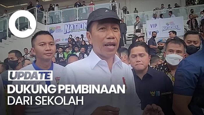 Jokowi Tonton Kejurnas Atletik di GBK: Ini Ibunya Olahraga