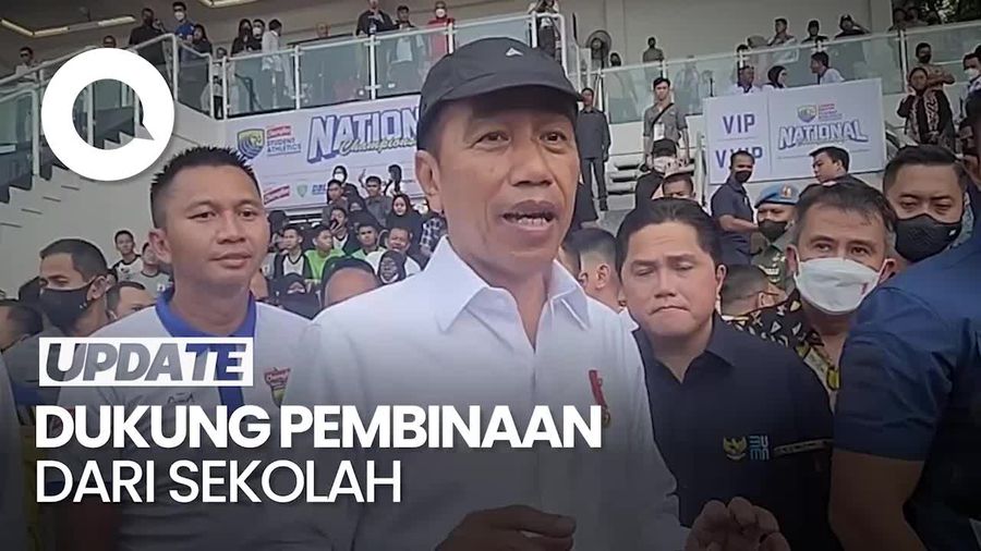 Jokowi Tonton Kejurnas Atletik di GBK: Ini Ibunya Olahraga