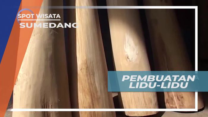 Membuat Lidu-lidu Dengan Bahan Kayu Jati, Sumedang