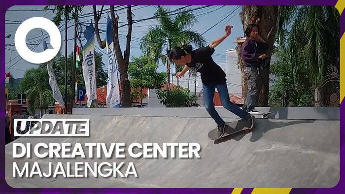 Skateboarder di Majalengka Kini Bisa Maksimalkan Fungsi Skate Park