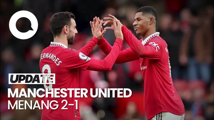 Bruno-Rashford Pahlawan Kemenangan MU Atas Man City