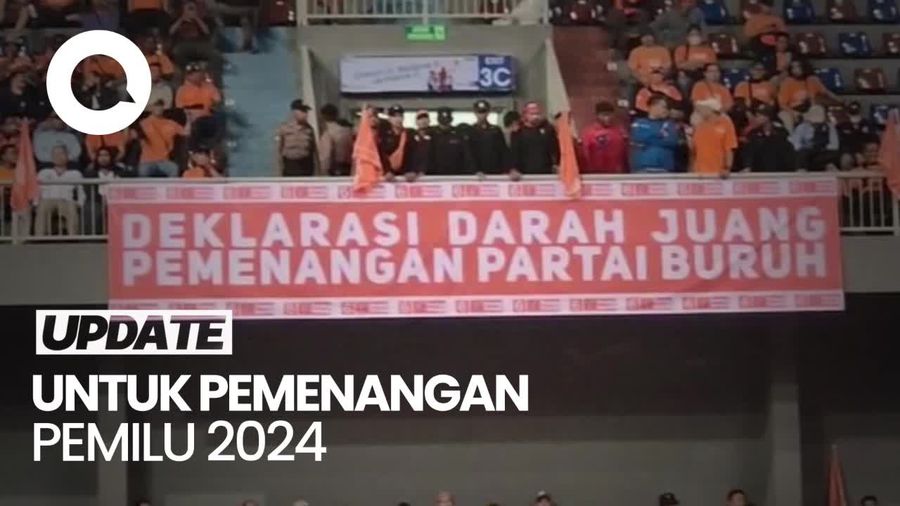 Pembukaan Rakernas, Ribuan Kader Partai Buruh Berkumpul di Jakut